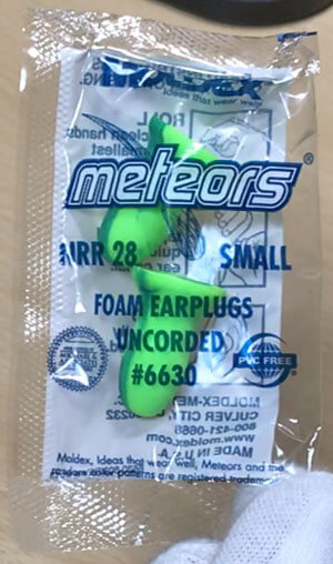 モルデックスの耳栓「メテオ スモール」