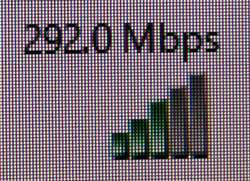 292.0Mbps