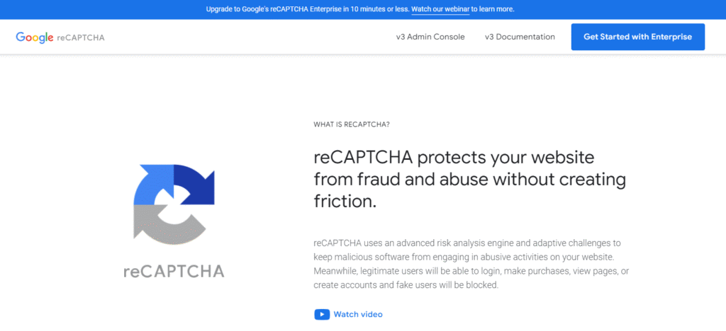 Google reCAPTCHA