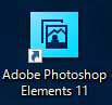 Photoshop Elements11のショートカットアイコン
