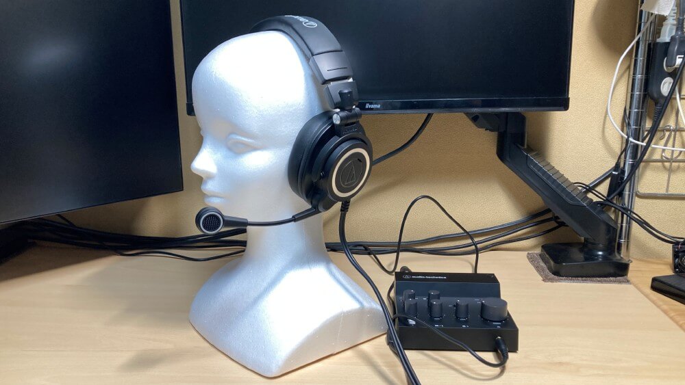 ATH-M50xSTSとAT-UMX3