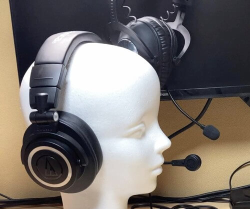 ATH-M50xSTSのマイク