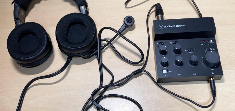 ATH-M50xSTSをAT-UMX3に接続