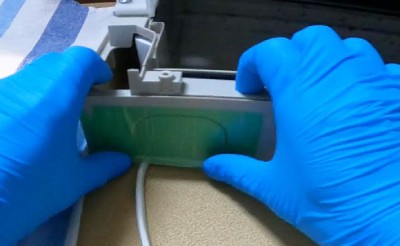 エアコンの下部の隙間