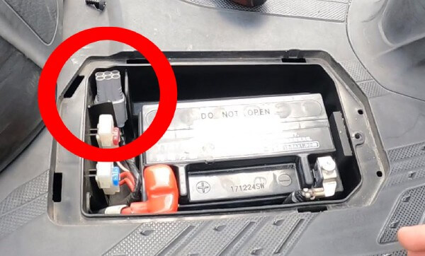 アドレス125のモードセレクトカプラー