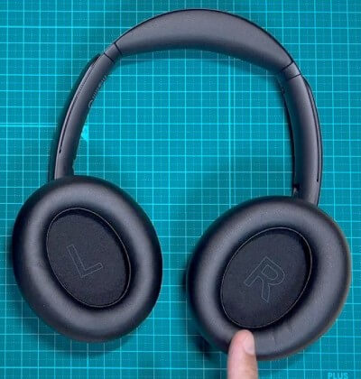 Anker Soundcore Q30iのイヤーパッドの内側