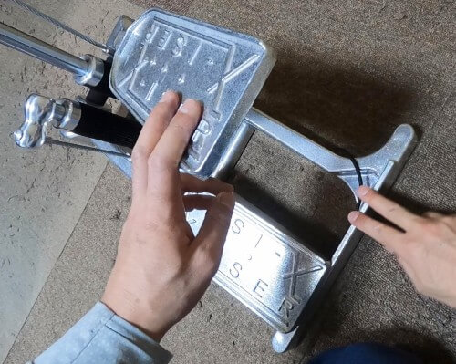 Xiserのステッパーのペダル
