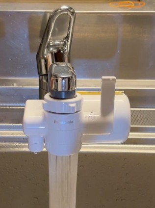 パナソニックのTK-CJ14-Wのシャワーの水道水