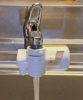パナソニックのTK-CJ14-Wのストレートの水道水